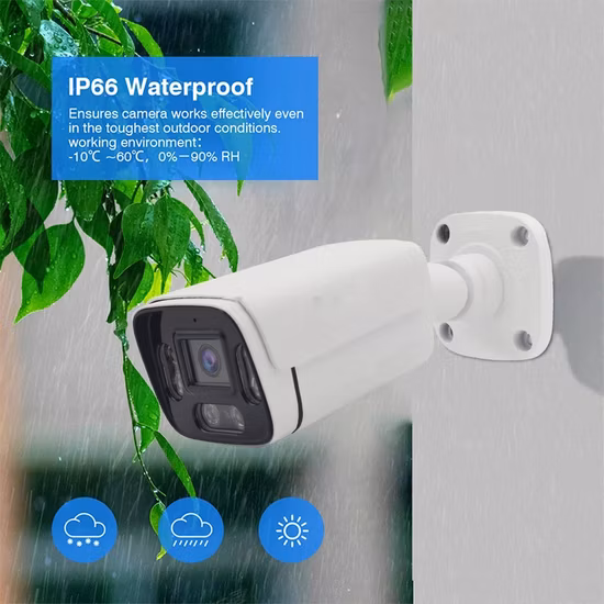 Câmera IP de segurança com mini tamanho 1080P Poe sem fio